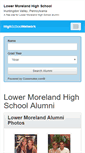 Mobile Screenshot of lowermorelandhighschool.com